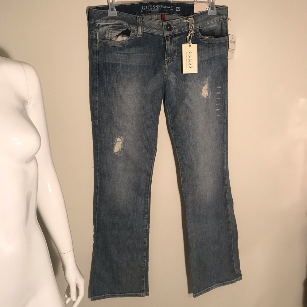 Women Guess Jeans bootcut 32 regular nwt